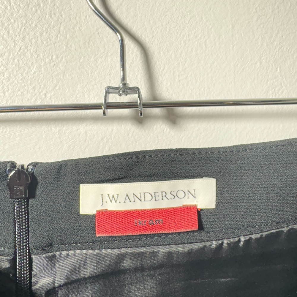 JW ANDERSON Gray Mini Skirt